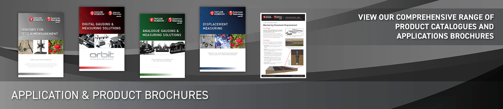 Applications and Product Brochures